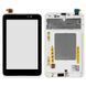 Дисплей для Lenovo A3500 IdeaTab, A7-50 и рамкой белый 03360 фото 1