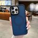 Чохол матовий Magnetic для Apple iPhone 12 Pro Max синій 27611 фото 1