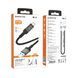 Кабель BOROFONE BU30 Lynk smart power-off MicroUSB (2.4A, 1.2 метра) черный 26203 фото 1