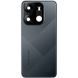 Задняя крышка для Tecno Spark Go 2023 BF7n черная со стеклом камеры 30004 фото