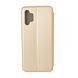 Чехол-книжка Premium Case под кожу Samsung A325F A32 (2021) золотой 23752 фото 2