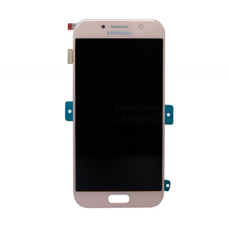 Дисплей для Samsung A520F Galaxy A5 2017 розовый (GH97-19733D) Оригинал 06968 фото