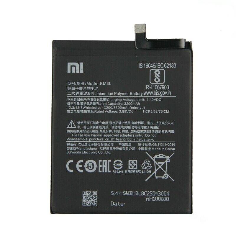 Аккумулятор BM3L для Xiaomi Mi 9 3300mAh, Хайкопия 25133 фото