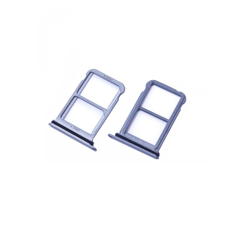 Держатель Sim-карты Huawei P20 EML-L09, EML-L29 синий, на две Sim-карты 11208 фото