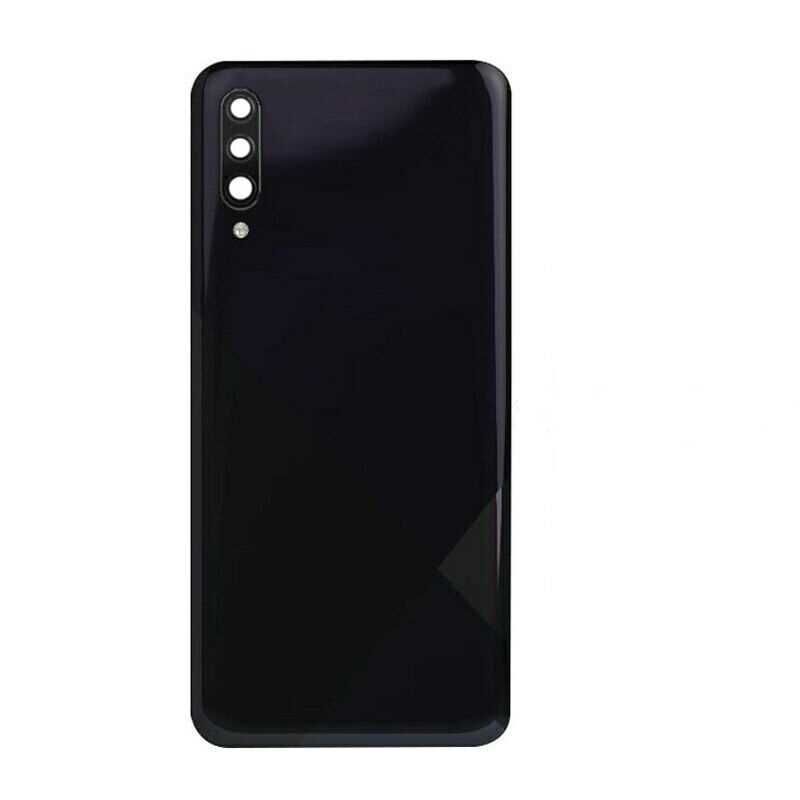 Задня кришка для Samsung A307F Galaxy A30s 2019 чорна, Prism Crush Black, зі склом камери, Оригінал Китай 22835 фото