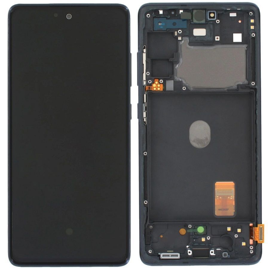 Дисплей для Samsung G780 Galaxy S20 FE, G781 с рамкой синий Cloud Navy OLED Хайкопия 32651 фото