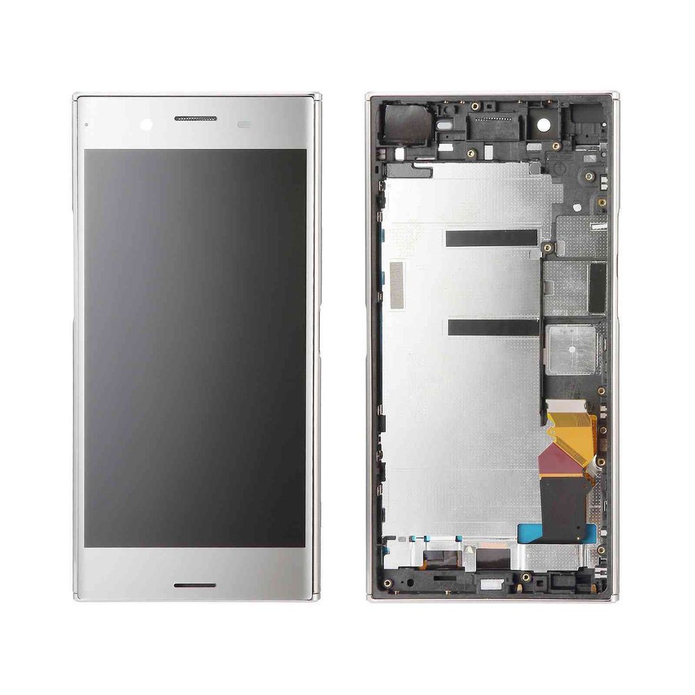 Дисплей Sony G8141 Xperia XZ Premium, G8142 серебристый, Luminous Chrome, с рамкой, Оригинал Китай 20750 фото