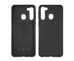 Чехол силиконовый Full Nano Silicone Case для Samsung A215F Galaxy A21 черный 26162 фото