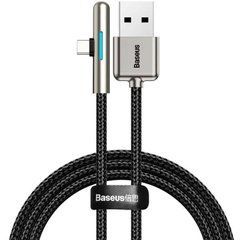 Кабель Baseus USB Iridescent Lamp Mobile Game Type-C (1m) Black (CAT7C-B01) 21887 фото