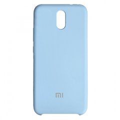 Чехол силиконовый Silicone Case для Xiaomi Redmi 8A Blue 16509 фото