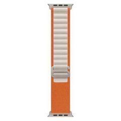 Ремешок для смарт-часов Apple Watch Alpine Loop 38/40/41mm Orange-White 28776 фото