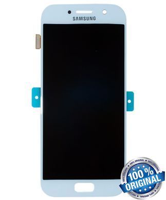 Дисплей для Samsung A520F Galaxy A5 2017 білий (GH97-19733C) Оригінал 06969 фото