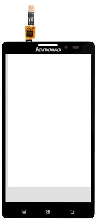Сенсор (тачскрин) Lenovo K900 черный 00761 фото
