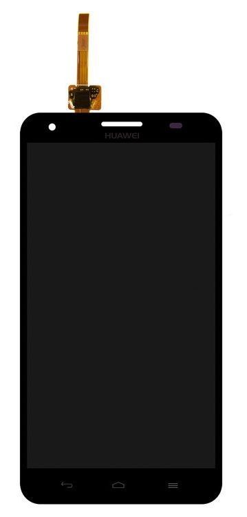 Дисплей для Honor 3X G750-U10 чорний 01143 фото