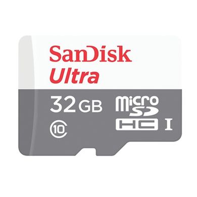 Карта пам'яті microSDHC (UHS-1) SanDisk Ultra 32Gb class 10 A1 (100Mb/s) 29056 фото