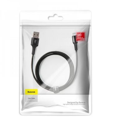Кабель Baseus Halo Cable Lightning 2.4A (0.5m) Black (CALGH-A01) 16610 фото