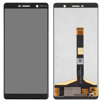 Дисплей для Nokia 7 Plus TA-1055, Dual Sim TA-1046 чорний 12894 фото