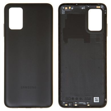 Задня кришка для Samsung A037 Galaxy A03s чорна 32903 фото