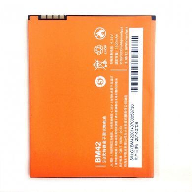 Акумулятор BM42 для Xiaomi Redmi Note 3100mAh 03503 фото