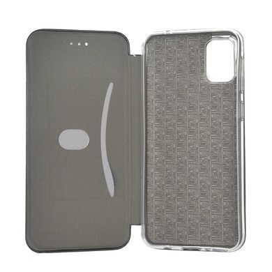 Чехол-книжка Premium Case под кожу Samsung M317F M31s серый 19933 фото