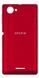 Задняя крышка для Sony C2104, C2105 Xperia L красная 05723 фото 1