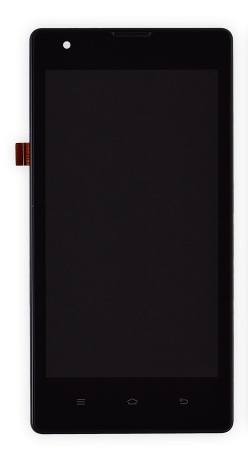 Дисплей для Xiaomi Red Rice 1S, Redmi 1S с рамкой черный 01104 фото