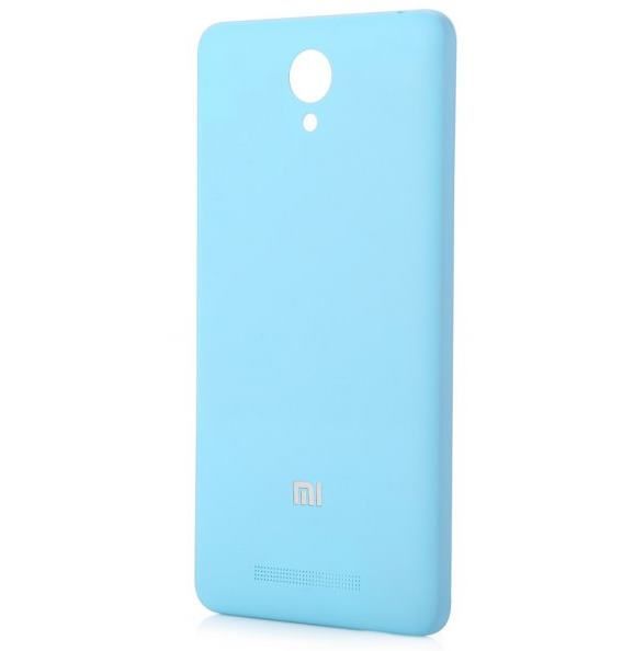 Задня кришка для Xiaomi Redmi Note 2 блакитна 07295 фото
