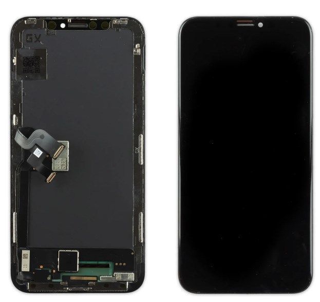 Дисплей для Apple iPhone X черный Amoled GX-Soft Хайкопия 24878 фото