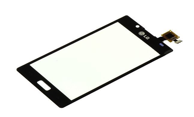 Сенсор (тачскрин) LG P700 Optimus L7, P705 Optimus L7, P750 Optimus L7 черный 02101 фото