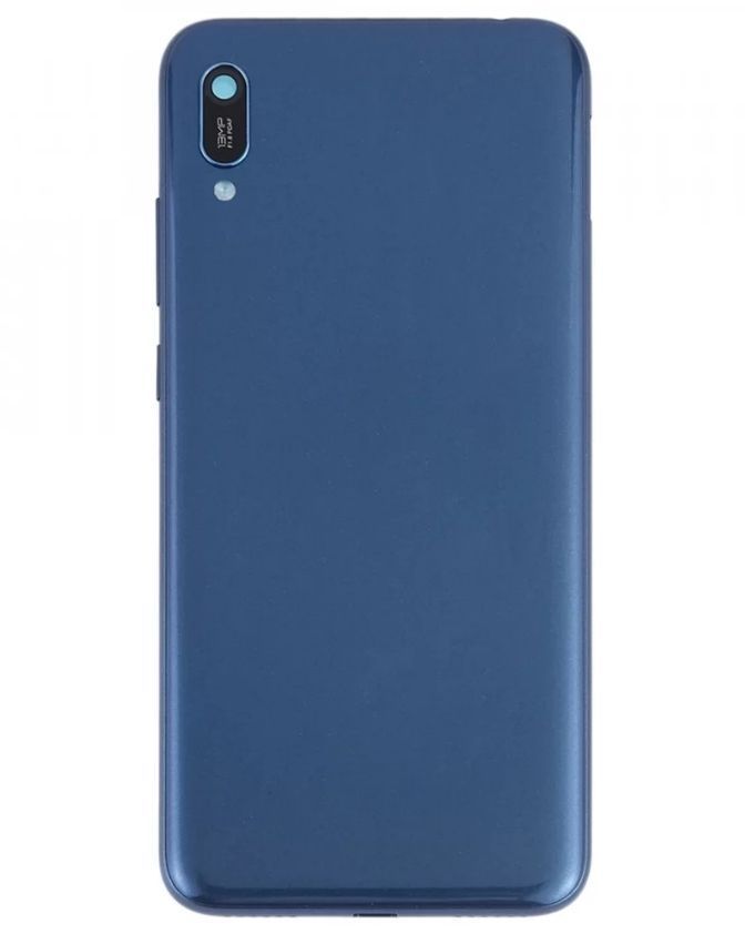 Задняя крышка Huawei Y6 Pro 2019 синяя, Sapphire Blue, Оригинал Китай, со стеклом камеры 23023 фото