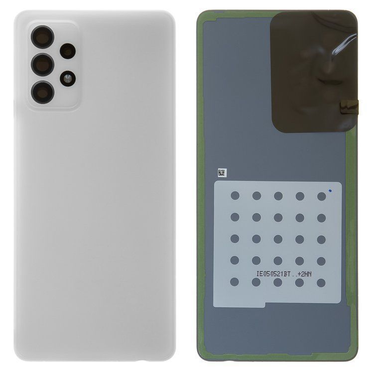 Задняя крышка для Samsung A725F Galaxy A72, A726B, белая, Awesome White, со стеклом камеры, Оригинал Китай 24843 фото