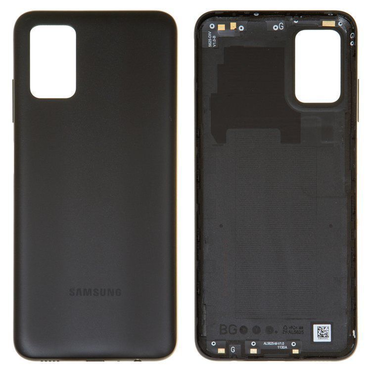 Задняя крышка для Samsung A037 Galaxy A03s черная 32903 фото