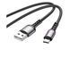Кабель Borofone BU33 1m Micro USB 2.4А черный 25986 фото 1