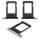 Держатель SIM-карты Apple iPhone 12 Pro, iPhone 12 Pro Max черный 24375 фото