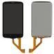 Дисплей HTC Desire S S510e, G12 чорний (вузький шлейф) 00223 фото 2