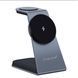 Бездротовий зарядний пристрій 3в1 Charome H14 Wireless Charging Stand Silver 28859 фото 1