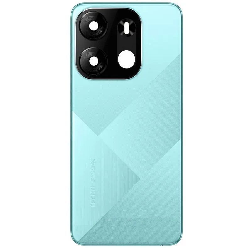 Задня кришка для Tecno Spark Go 2023 BF7n блакитна, Uyuni Blue зі склом камери 30006 фото