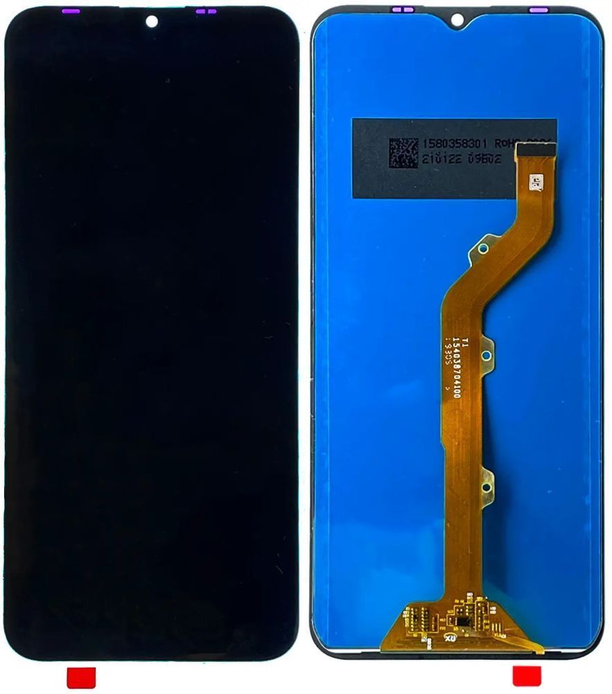 Дисплей для Tecno Spark 4 Lite (BB4L) черный 26612 фото