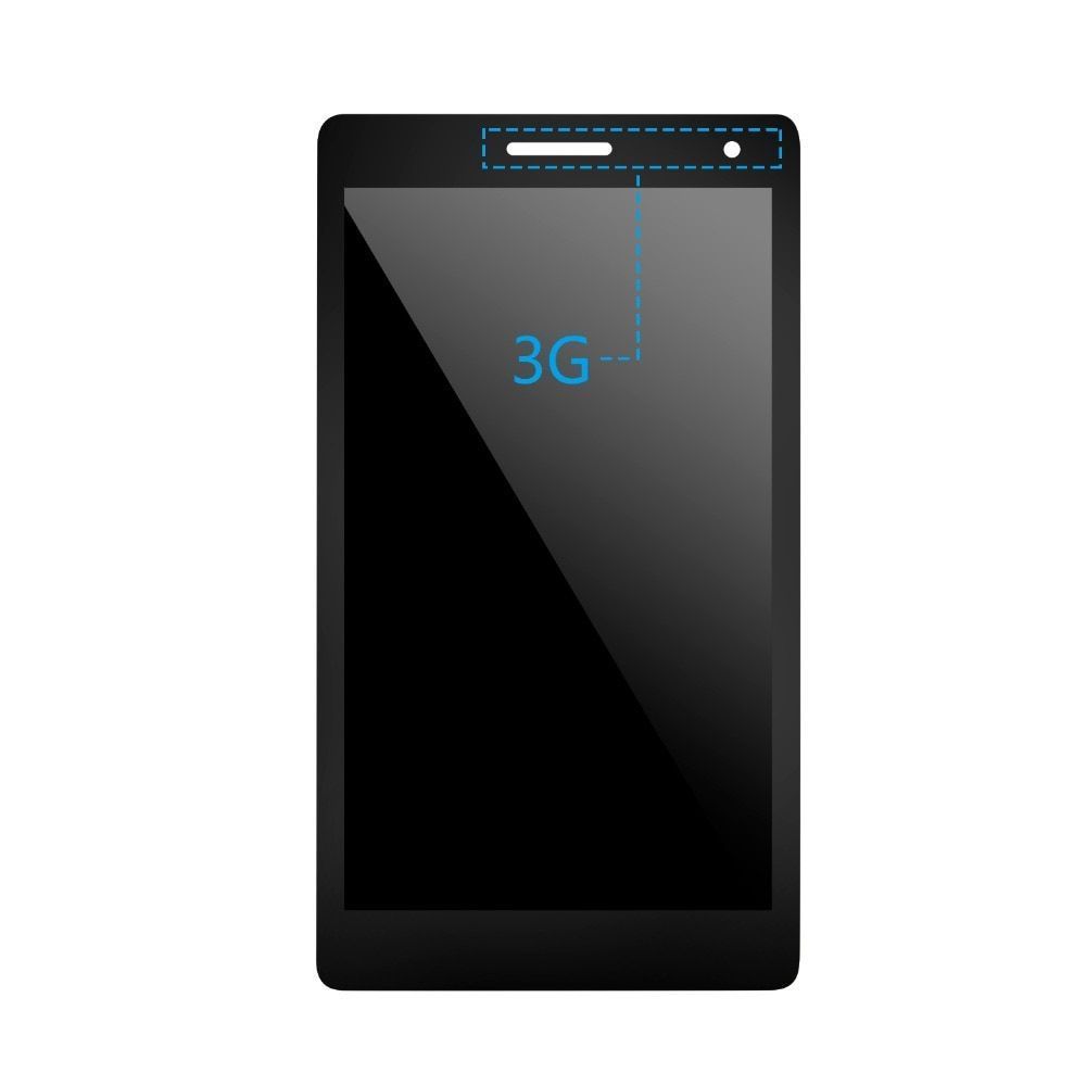Дисплей для Huawei MediaPad T3 7" 3G-версія (T3-701, BG2-W09, BG2-U01) чорний, Оригінал (97060AWV) 21959 фото