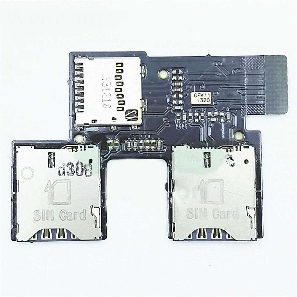 Шлейф для HTC Desire SV T326e с разьемом sim карты и карты памяти (две SIM карты) 04365 фото