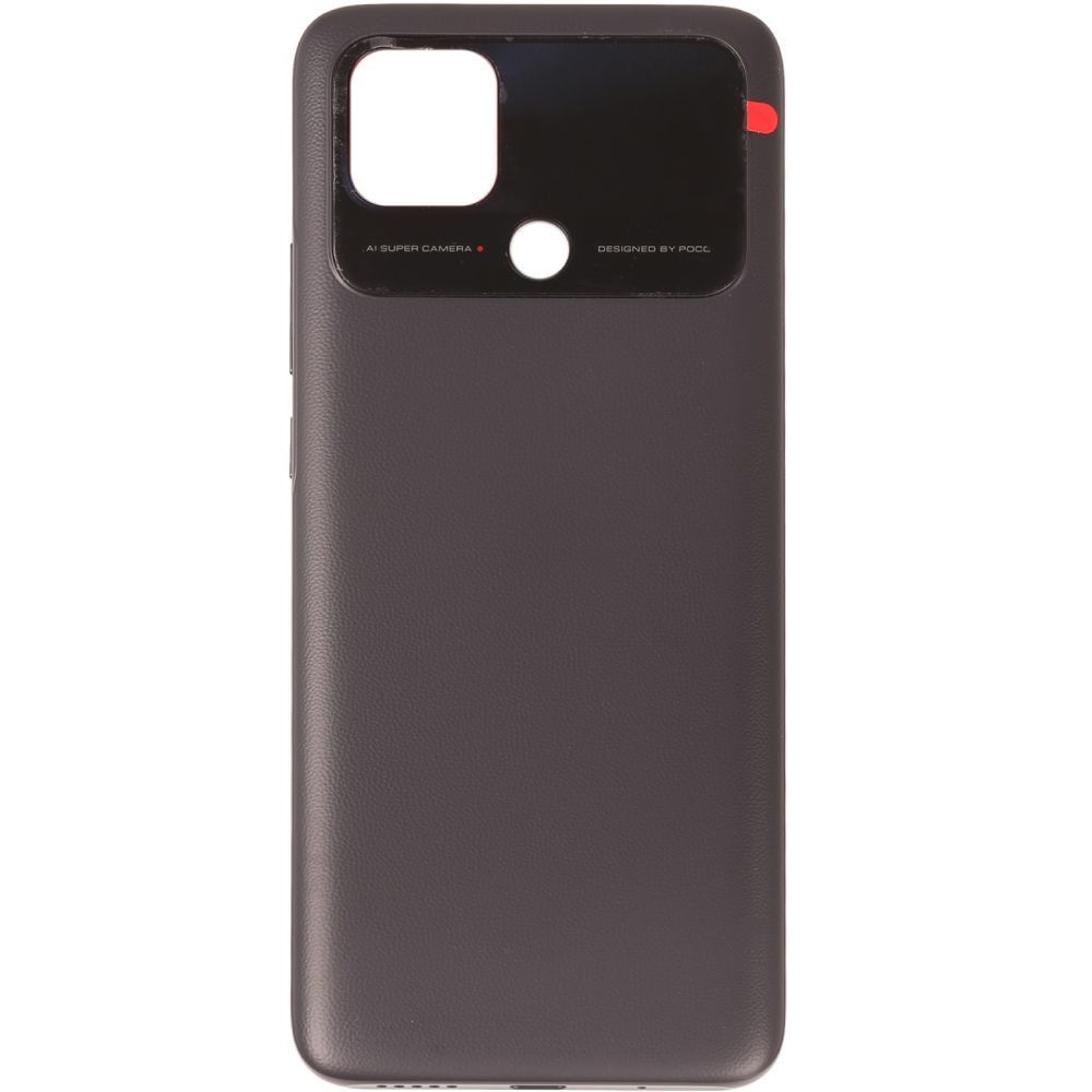Задня кришка для Xiaomi Poco C40 чорна Оригінал Китай 30205 фото
