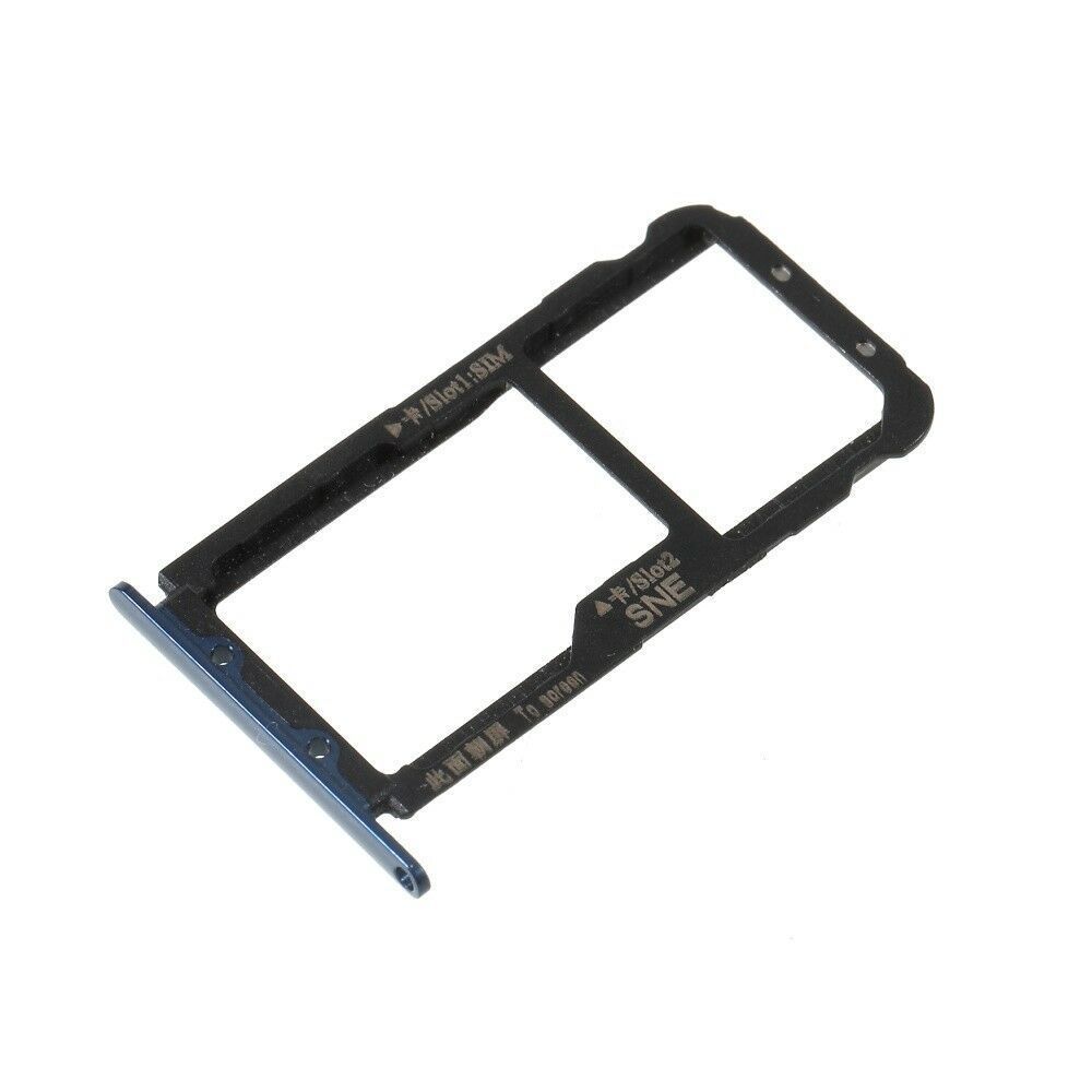 Держатель Sim-карты и карты памяти Huawei Mate 20 Lite (SNE-LX1) синий, Sapphire Blue 15906 фото