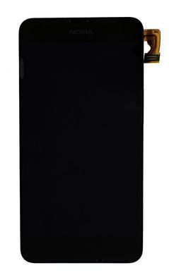 Дисплей для Nokia Lumia 630, 635, 636, 638 з рамкою чорний 01454 фото