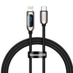 Кабель Baseus Display Fast Charging Data Cable Type-C to Lightning 2A 20W (1m) (CATLSK-01) 25591 фото