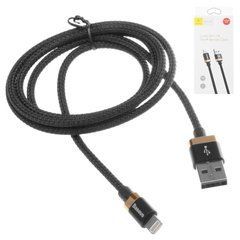 Кабель Baseus Golden Belt USB Cable to Lightning (1m) Black (CALGB-1V) 17779 фото