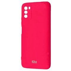 Чехол силиконовый Silicone Case для Xiaomi Redmi 9T, Poco M3 Firefly Rose 23875 фото