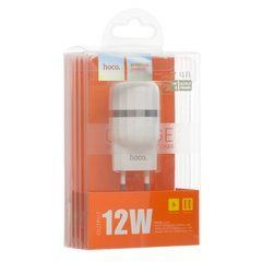 Сетевое зарядное устройство Hoco C41A 2USB White (2.4A) 17658 фото