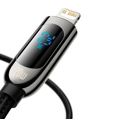 Кабель Baseus Display Fast Charging Data Cable Type-C to Lightning 2A 20W (1m) (CATLSK-01) 25591 фото