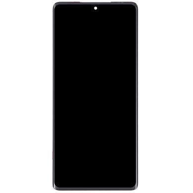Дисплей для Motorola XT2403 Edge 50 Pro чорний P-OLED Хайкопія 30869 фото