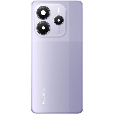 Задняя крышка для Xiaomi Redmi Note 14 5G 24094RAD4G фиолетовая, Purple со стеклом камеры 50MP Оригинал Китай 32804 фото